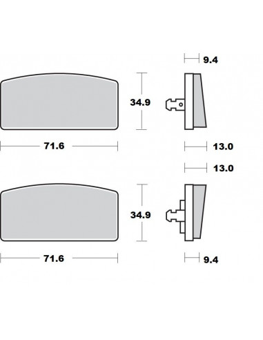 BRAKE PAD CERAMIC