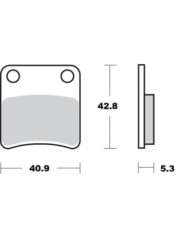 BRAKE PAD CERAMIC