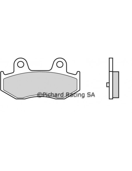 Plaquettes de frein BREMBO Scooter carbone céramique - 07055