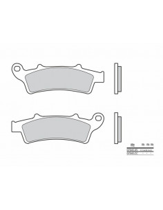 Plaquettes de frein BREMBO Scooter carbone céramique - 07045