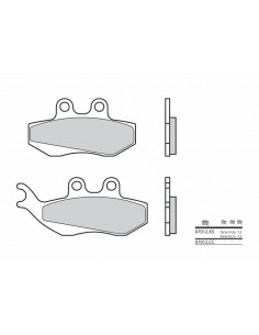 Plaquettes de frein BREMBO Scooter carbone céramique - 07012