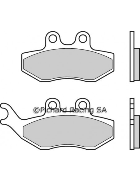 Plaquettes de frein BREMBO Scooter carbone céramique - 07049
