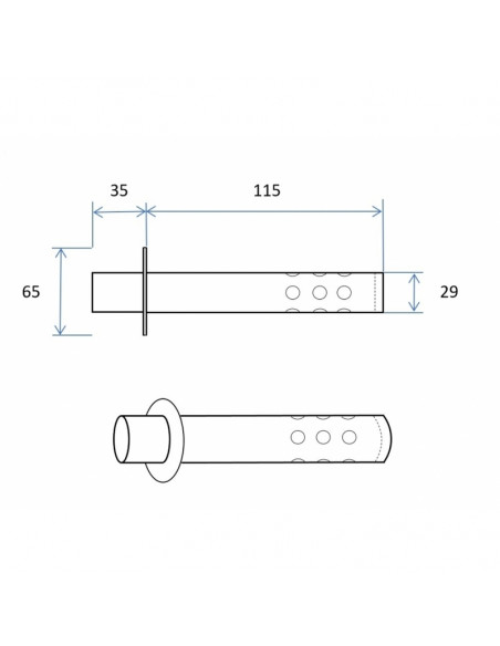 DB-Killer IXIL Conical - avec petit trous