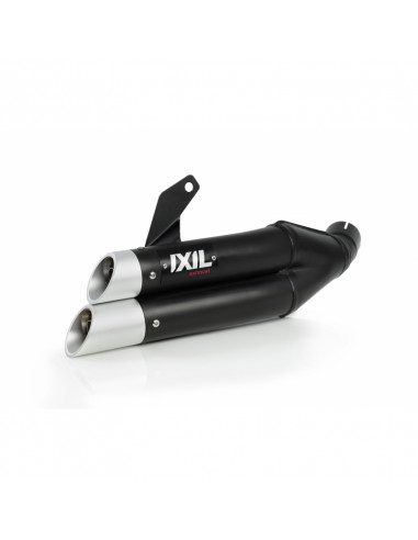 Ligne complète IXIL Hyperlow inox noir / alu poli - Yamaha MT-07
