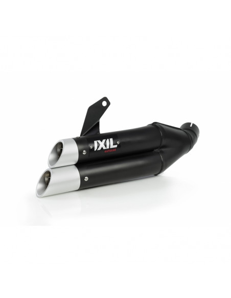 Ligne complète IXIL Hyperlow inox noir / alu poli - Yamaha MT-07