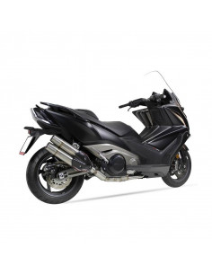 Ligne complète IXIL Dual Hyperlow XXL L5X inox poli - Kymco AK 550 2