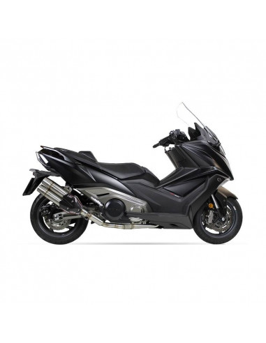 Ligne complète IXIL Dual Hyperlow XXL L5X inox poli - Kymco AK 550
