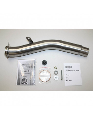 Silencieux IXIL Hexoval Xtrem inox / alu noir - Suzuki GSX750 Naked