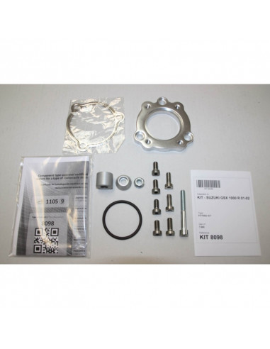 Silencieux IXIL Hexoval Xtrem inox / alu noir - Suzuki GSX1000R