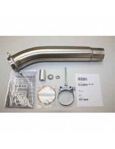 Silencieux IXIL Hexoval Xtrem inox / alu noir - Yamaha YZF 600 Yhundercat 2