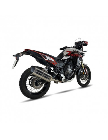 Silencieux IXIL MXT inox / alu noir - Yamaha Ténéré 700