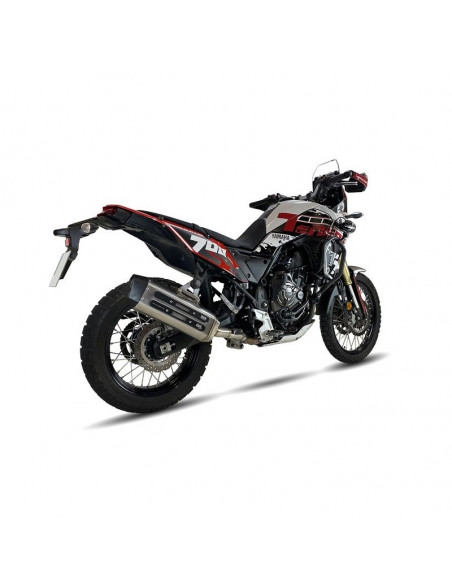 Silencieux IXIL MXT inox / alu noir - Yamaha Ténéré 700