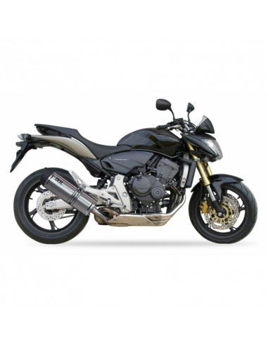 Silencieux IXIL Hexoval Xtrem inox noir / alu noir - Honda CB600F-S Hornet