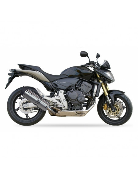Silencieux IXIL Hexoval Xtrem inox noir / alu noir - Honda CB600F-S Hornet
