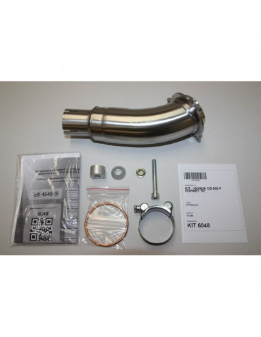 Silencieux IXIL Hexoval Xtrem inox noir / alu noir - Honda CB600F-S Hornet