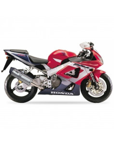 Silencieux IXIL Hexoval Xtrem inox / alu noir - Honda CBR900RR 2