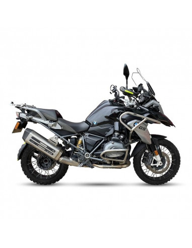 Silencieux IXIL MXT inox / alu noir - BMW R1200GS