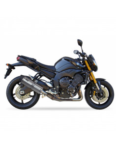 Silencieux IXIL Hexoval Xtrem inox / alu noir - Yamaha FZ-8 2