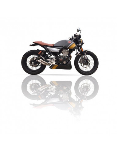 Silencieux IXIL Dual Hyperlow L2X inox / alu poli - Aprilia CR125