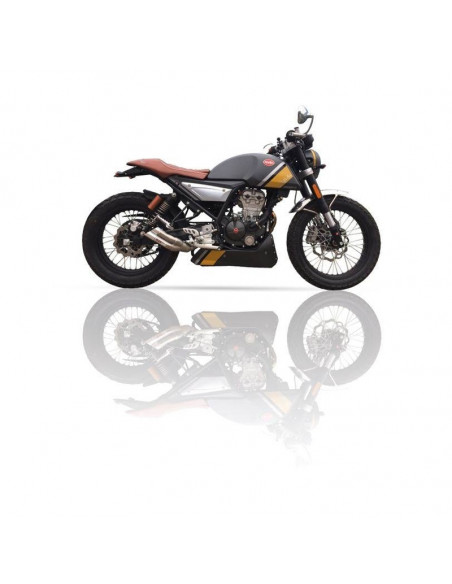 Silencieux IXIL Dual Hyperlow L2X inox / alu poli - Aprilia CR125