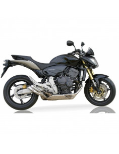 Silencieux IXIL Dual Hyperlow L2X inox / alu poli - Honda CB600F-S 2
