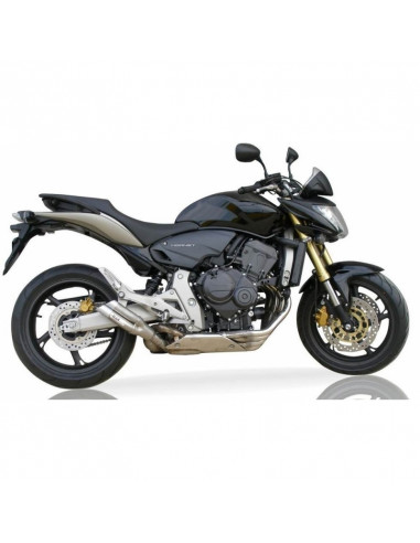 Silencieux IXIL Dual Hyperlow L2X inox / alu poli - Honda CB600F-S