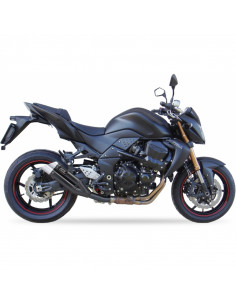 Silencieux IXIL Dual Hyperlow L3XB inox noir / alu - Kawasaki Z750S 2