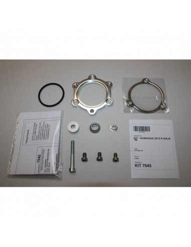 Silencieux IXIL Hexoval Xtrem inox / alu noir - Kawasaki ZX-6R Ninja