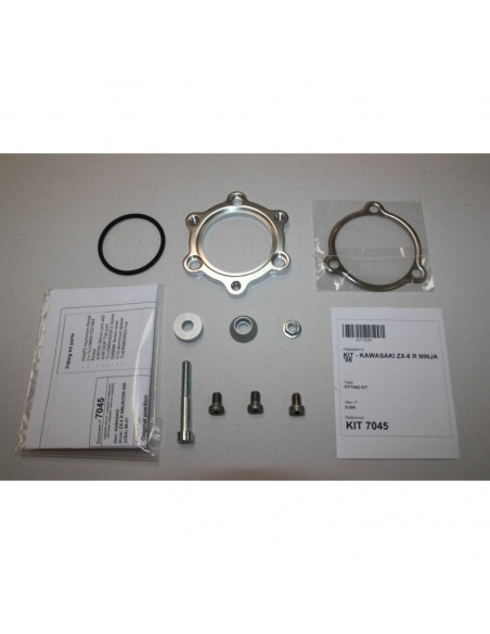 Silencieux IXIL Hexoval Xtrem inox / alu noir - Kawasaki ZX-6R Ninja