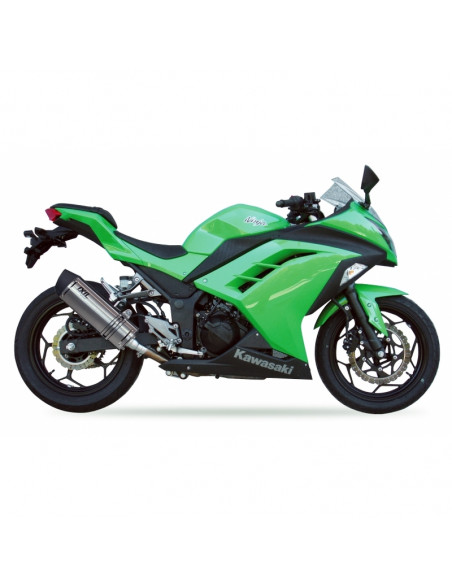 Silencieux IXIL Hexoval Xtrem - Kawasaki Ninja 250-300 R