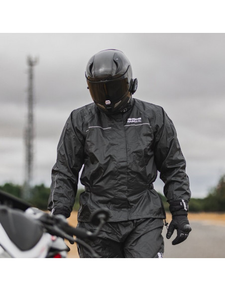 Veste de pluie OXFORD Rainseal noir taille 2XL