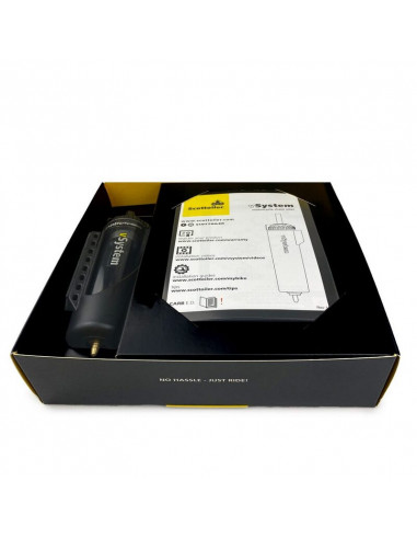 Graisseur de chaîne électronique SCOTTOILER + lubrifiant rouge haute température