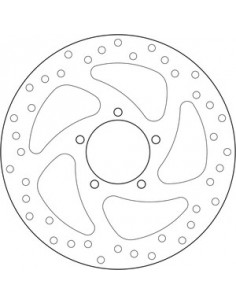 Disque de frein BREMBO Série Oro fixe - 68B407P6