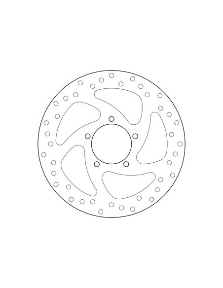 Disque de frein BREMBO Série Oro fixe - 68B407P6