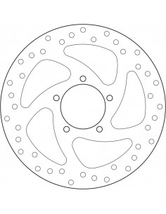 Disque de frein BREMBO Série Oro fixe - 68B407P6 2