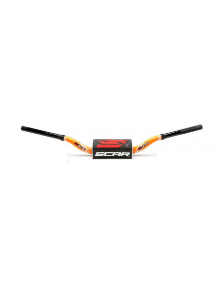 Guidon SCAR O² 28.6mm Mini 65/85 Low - Graphic Colour orange
