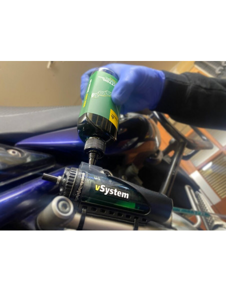 Lubrifiant vert biodégradable SCOTTOILER pour graisseur de chaîne électronique - 250ml