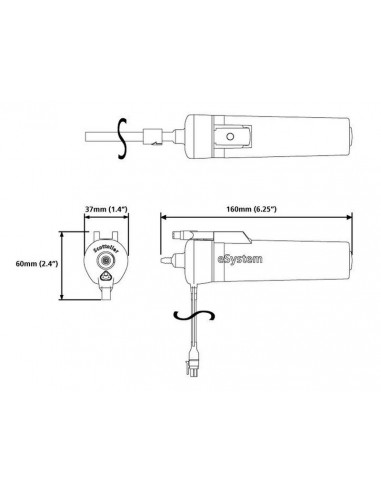 Graisseur de chaîne électronique SCOTTOILER eSystem V3.1 + lubrifiant vert biodégradable