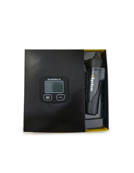 Graisseur de chaîne électronique SCOTTOILER eSystem V3.1 + lubrifiant vert biodégradable