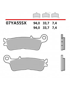 Plaquettes de frein BREMBO Off-Road métal fritté - 07YA55SX