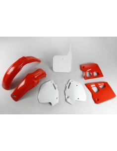 Kit plastique complet OEM 90 UFO - Rouge/Blanc