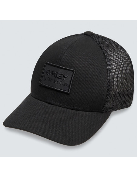 Casquette OAKLEY B1B HDO patch trucker - Noir