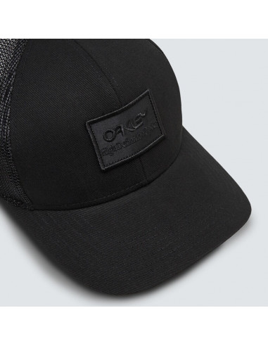 Casquette OAKLEY B1B HDO patch trucker - Noir