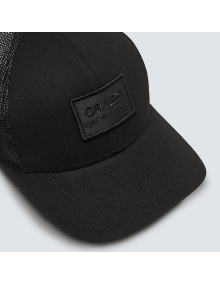 Casquette OAKLEY B1B HDO patch trucker - Noir