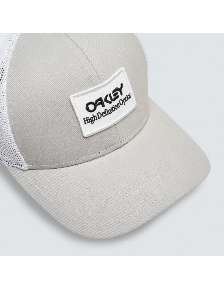 Casquette OAKLEY B1B HDO patch trucker - Gris