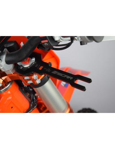 Clé de bouchon de fourche SCAR Ø50mm/6 pans - fourches WP