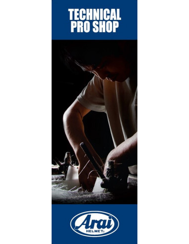 Bannière magnétique ARAI 49x140cm