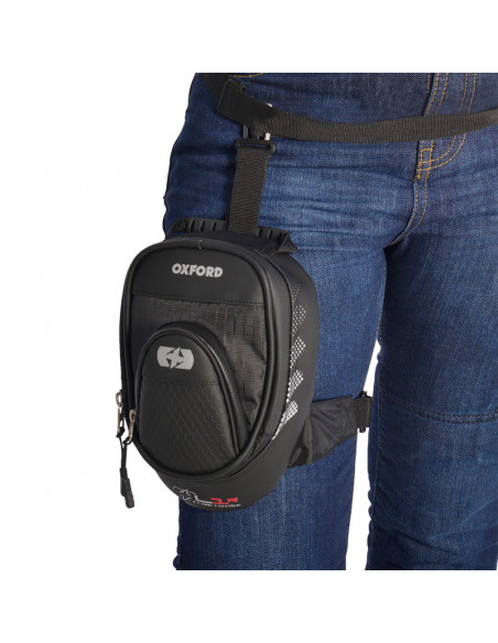 Sacoche jambe OXFORD L1R noir