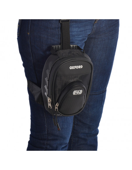 Sacoche jambe OXFORD L1R noir