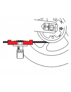 Tensiomètre de courroie de transmission BUZZETTI 2